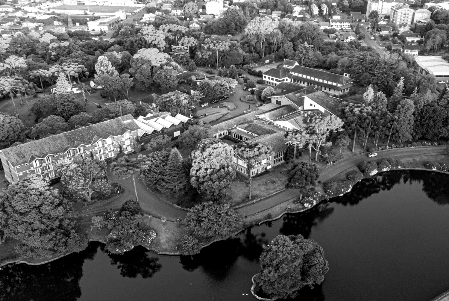 Grande Hotel Canela visto de cima